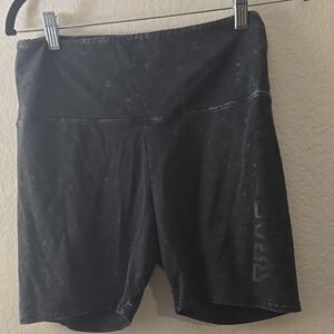 PINK Victoria's Secret Black Bike Shorts